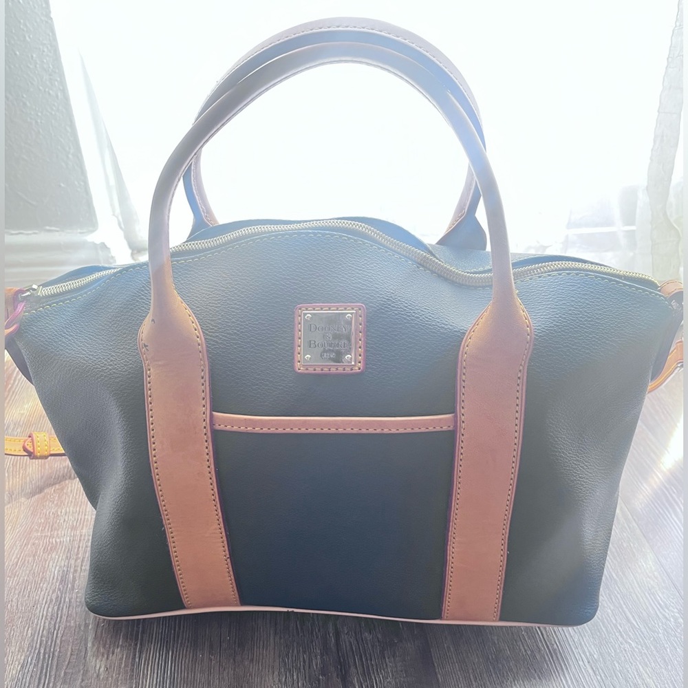Dooney and Bourke Satchel in Dark Blue.